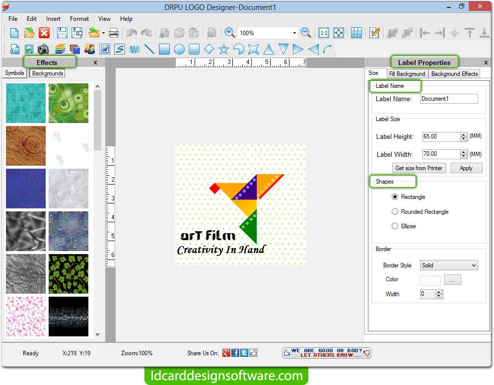 Logo Design Program screenshot