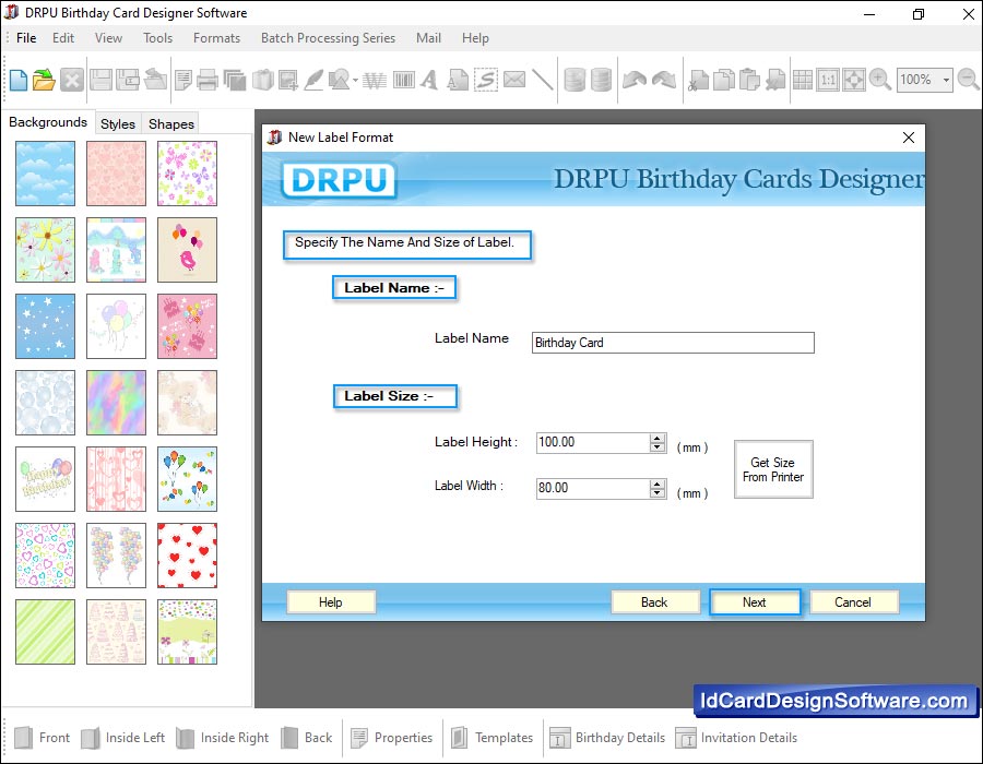 Birthday Card Design Software