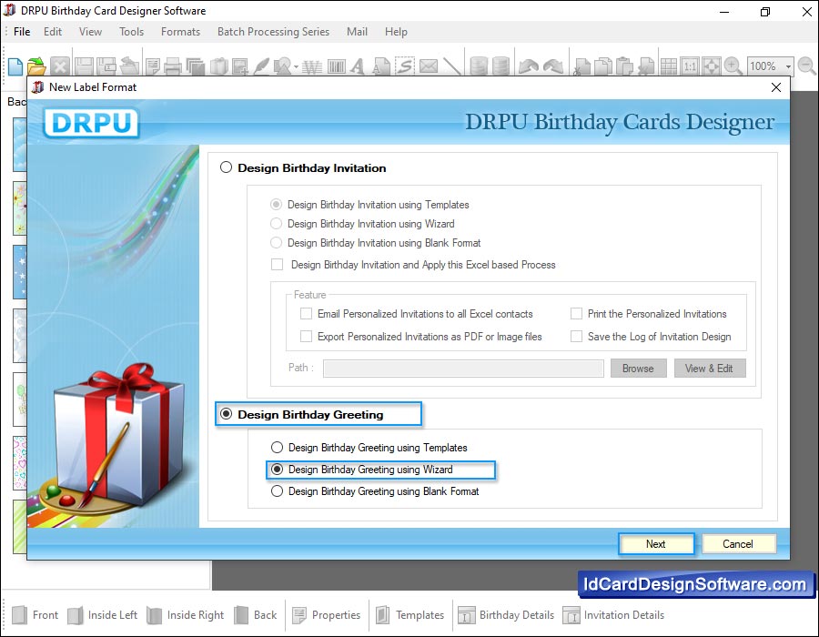 Birthday Card Design Software