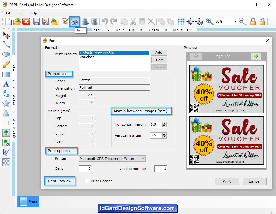 Card and Label Design Software