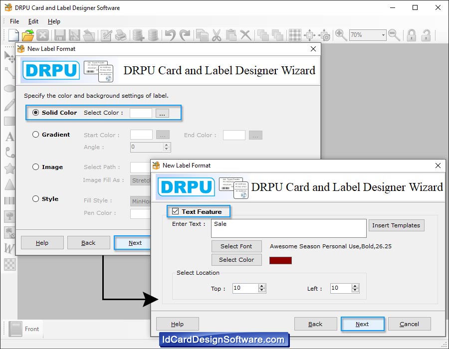 Card and Label Design Software