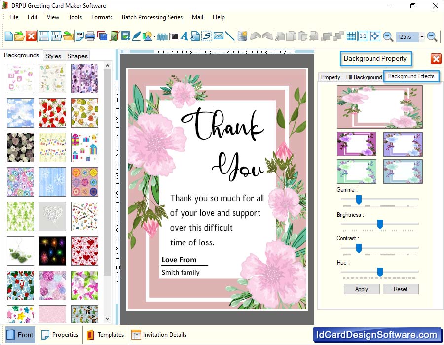 Greeting Card Design Software