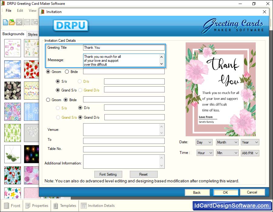 Greeting Card Design Software