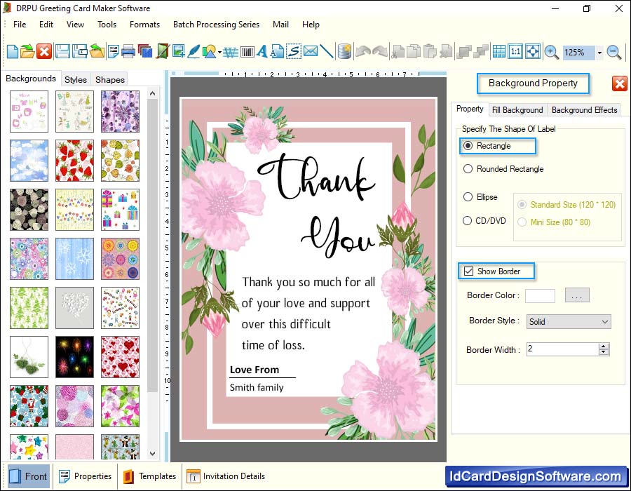 Greeting Card Design Software