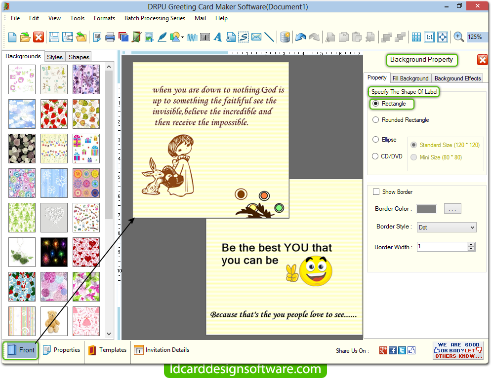 Greeting Card Design Software