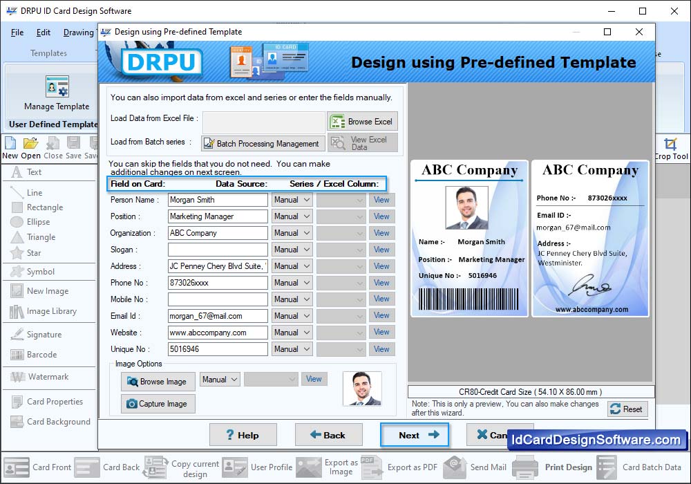 ID Card Design Software