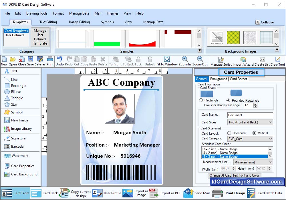 ID Card Design Software