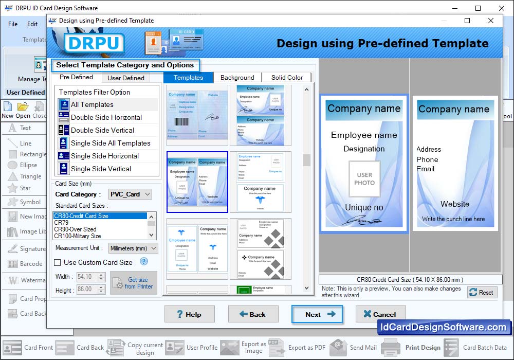 ID Card Design Software