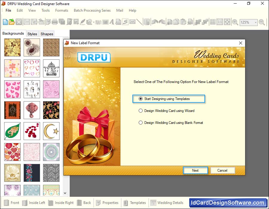 Wedding Card Design Software